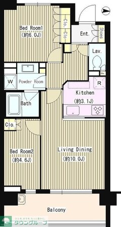 パークホームズ成増マークレジデンスの物件間取画像